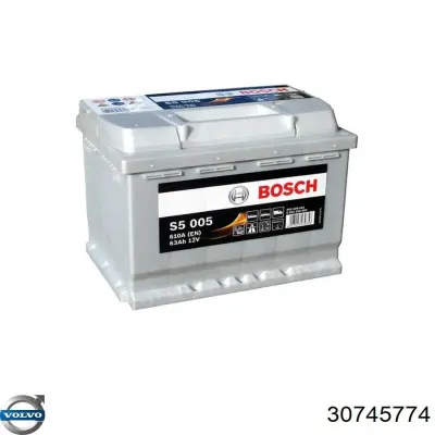 Автоаккумулятор Вольво 60 А/ч 12 В (30745774)
