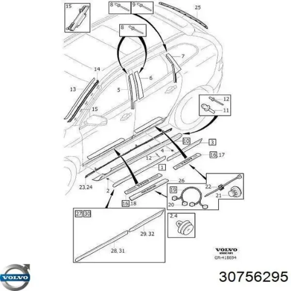  30756295 Volvo