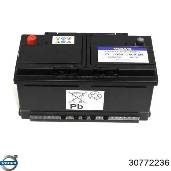 Аккумулятор 30772236 Volvo