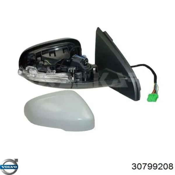 Правое зеркало 30799208 Volvo