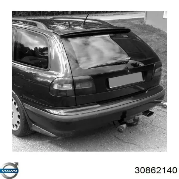 Задний бампер Volvo S40 I