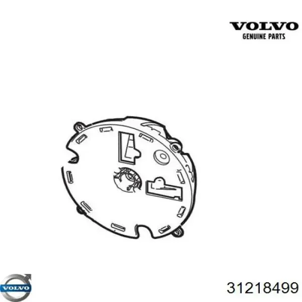 Мотор привода линзы зеркала заднего вида 31218499 Volvo
