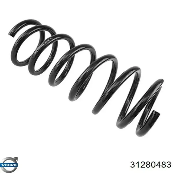 Задняя пружина 31280483 Volvo