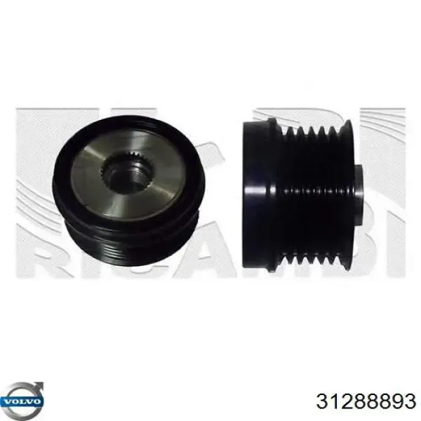 Шкив генератора 31288893 Volvo