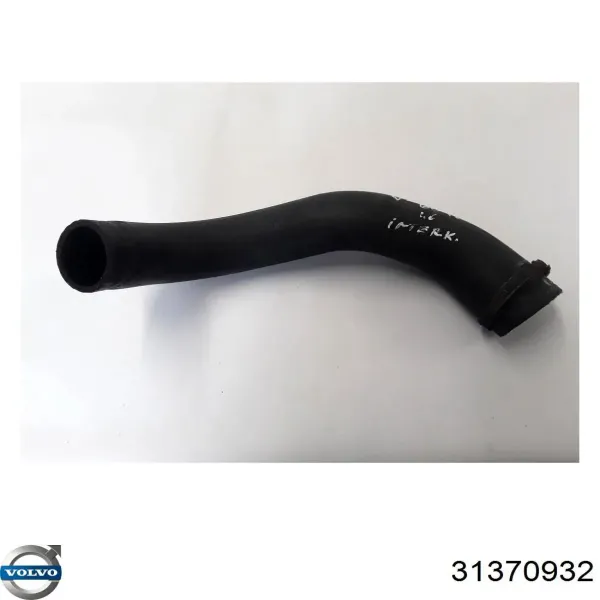 Патрубок интеркулера 31370932 Volvo