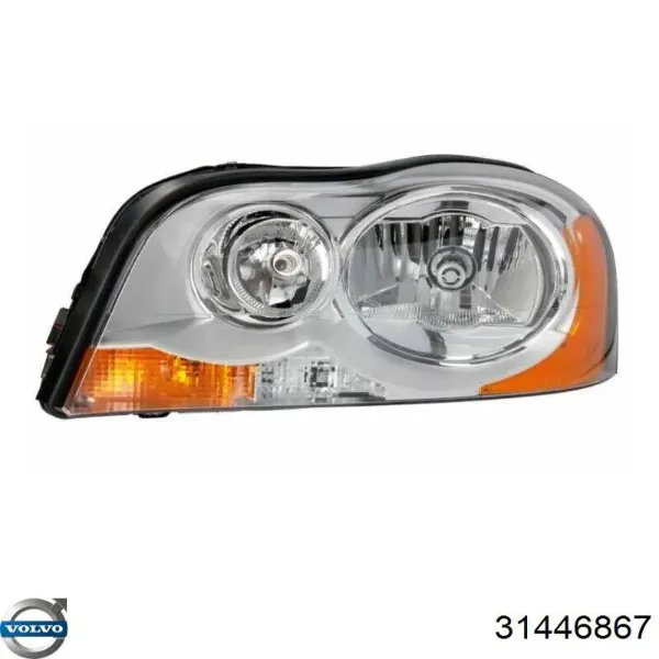 Правая фара 31446867 Volvo