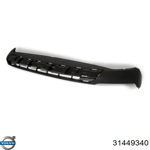 Спойлер переднего бампера 31449340 Volvo