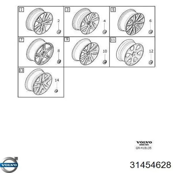  31454628 Volvo