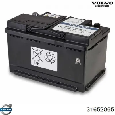 Акумуляторна батарея Вольво 80 А/г (31652065)
