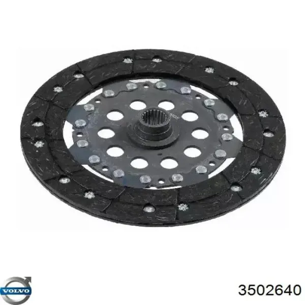 Диск сцепления Volvo 740 744