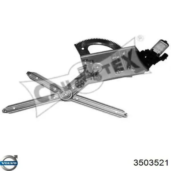 Стеклоподъемник передней правой двери Volvo 740 744