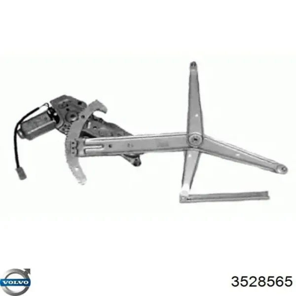 Стеклоподъемник передней левой двери Volvo 940 944