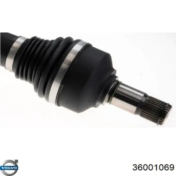 Левая полуось 36001069 Volvo