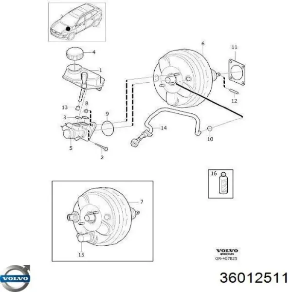  36012511 Volvo