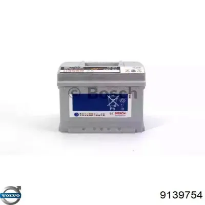 Аккумулятор Вольво 63 А/ч 12 В (9139754)