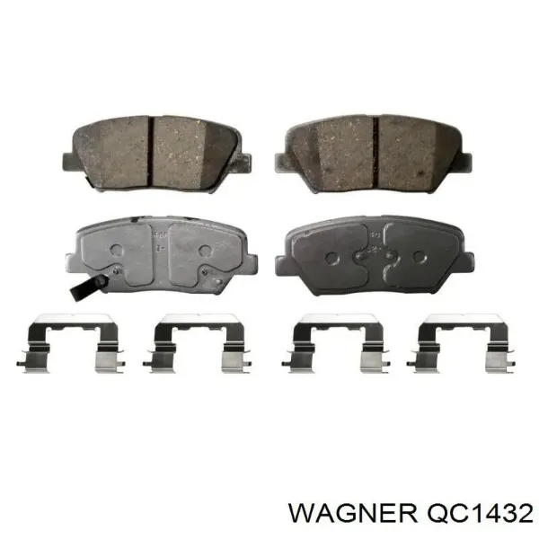 Передние тормозные колодки QC1432 Wagner
