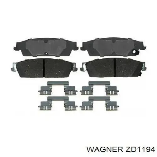Задние тормозные колодки ZD1194 Wagner