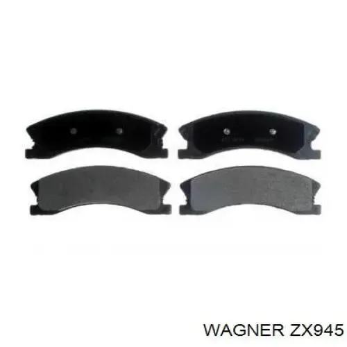 Передние тормозные колодки ZX945 Wagner