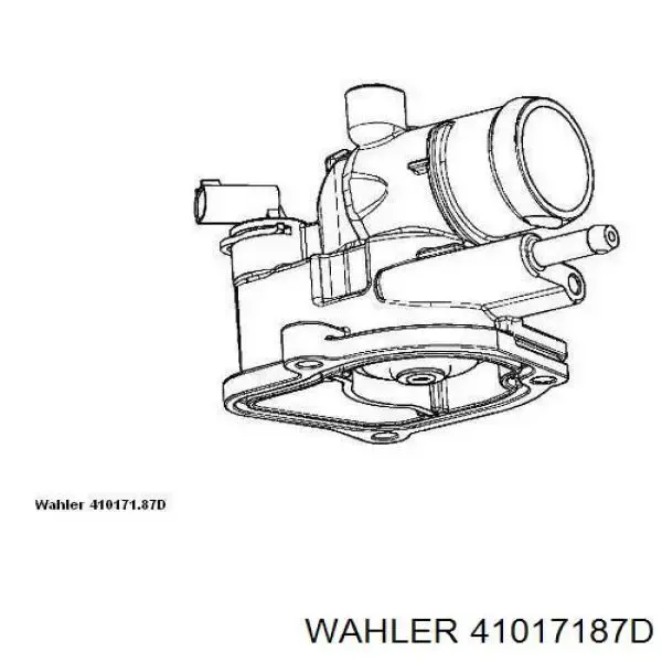 Термостат 41017187D Wahler