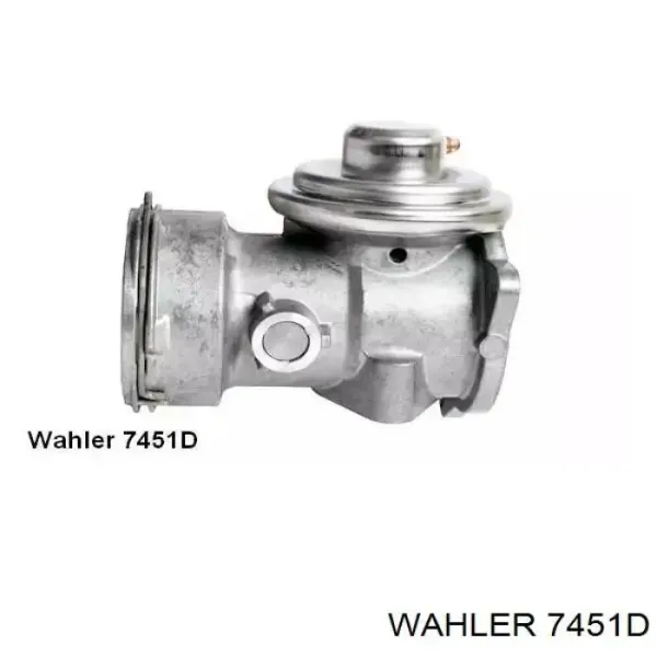 Клапан ЕГР 7451D Wahler