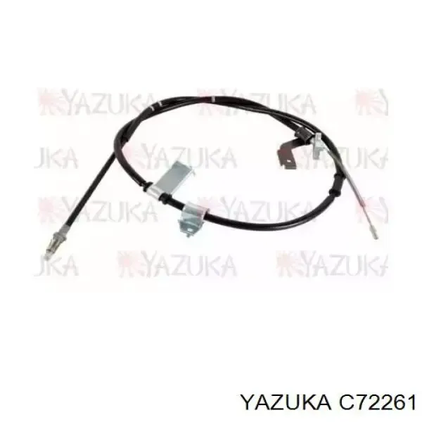 Задний правый трос ручника C72261 Yazuka