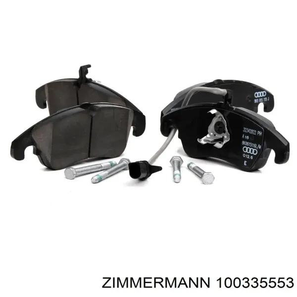 tom⭐︎品 100.3355.53 Zimmermann Диск тормозной передний
