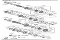 Подшипник первичного вала КПП Mazda 6 GH