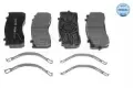 Передние тормозные колодки S0572914800 SAF