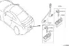 Фонарь подсветки номерного знака 265108990C Nissan/Infiniti