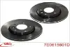 Тормозные диски 7E0615601D VAG