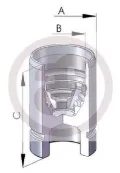 Поршень суппорта тормозного заднего AUTOFREN D02589