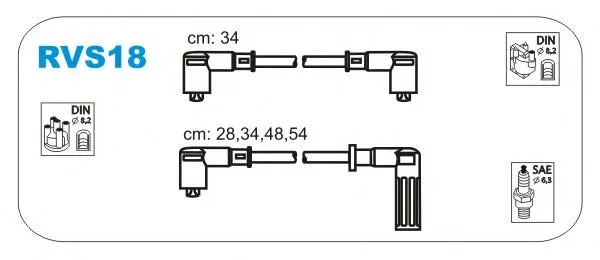 Высоковольтные провода B797 Bosch
