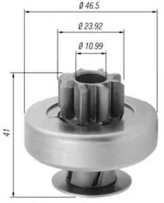 Бендикс стартера 940113020370 Magneti Marelli