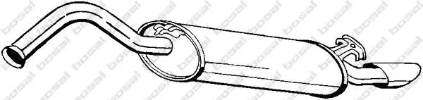 Глушитель задний 278971 Bosal