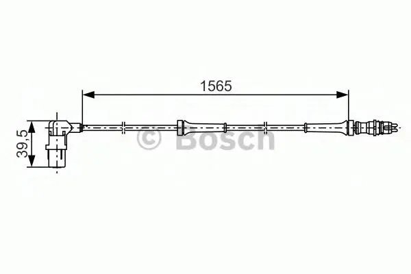 Датчик АБС задний правый 0265006557 Bosch