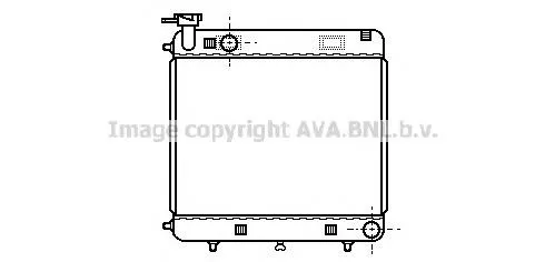 Радиатор MS2085 AVA