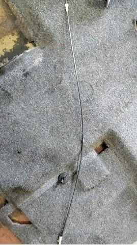 Трос (тяга) открывания замка двери боковой сдвижной MERCEDES A6387600104