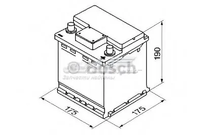 Аккумуляторная батарея Бош 44 А/ч 12 В (0092S40000)