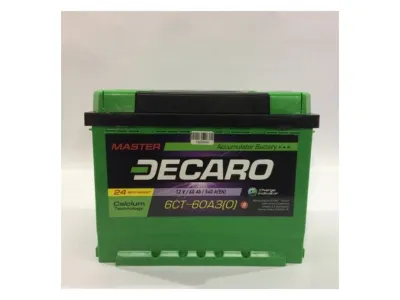 Автоаккумулятор Декаро 60 А/ч 12 В (6CT60A30M)