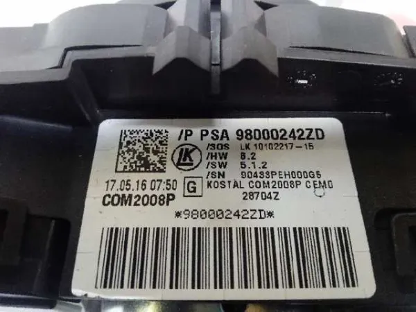  98000242ZD Peugeot/Citroen