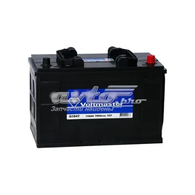 Аккумуляторная батарея Вольтмастер 110 А/ч 12 В (61047)