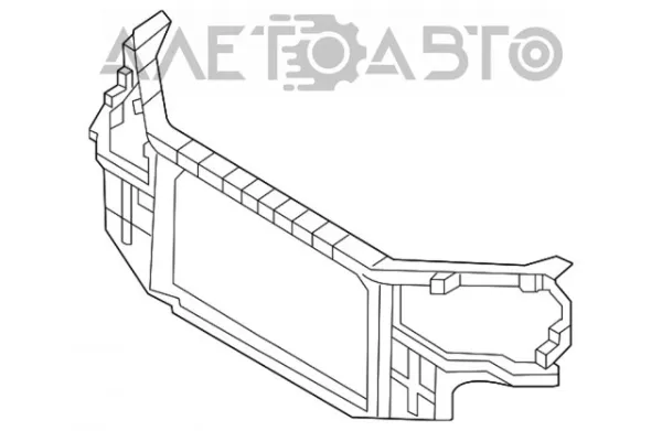 Рамка радиатора 641014U500 Hyundai/Kia