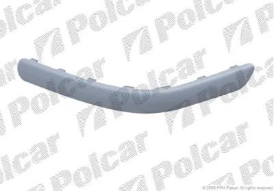 Накладка бампера заднего левая POLCAR 9541968