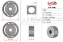 Ротор насоса ГУР MS GROUP DA002ROTOR Ротор насоса ГУР MS GROUP DA002ROTOR