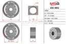 Ротор насоса ГУР MS GROUP DA002ROTOR