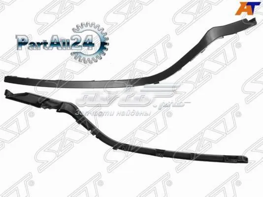 Накладка решетки радиатора левая G46L50B51 Mazda