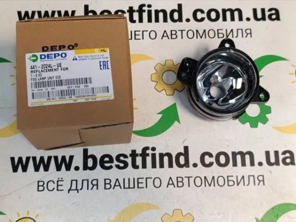 Фара противотуманная левая FP7405H1E Depo/Loro/Abakus