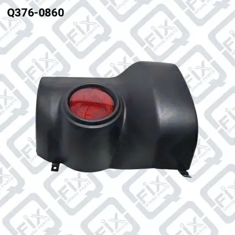 Бампер задний, левая часть Q3760860 Q-fix