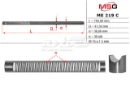 Вал (шток) рулевой рейки MS GROUP ME219C Вал (шток) рулевой рейки MS GROUP ME219C