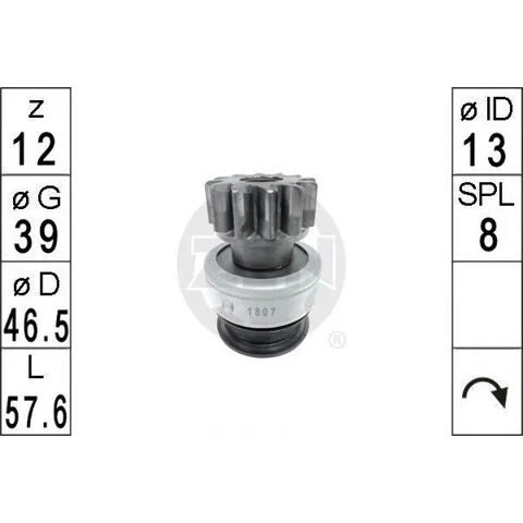Стартер ZN1807 ZEN